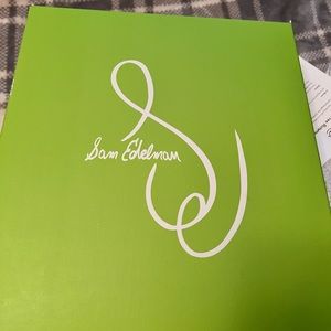 Sam Edelman Lydell Combat Boots, Sesame Suede Color, size 8M